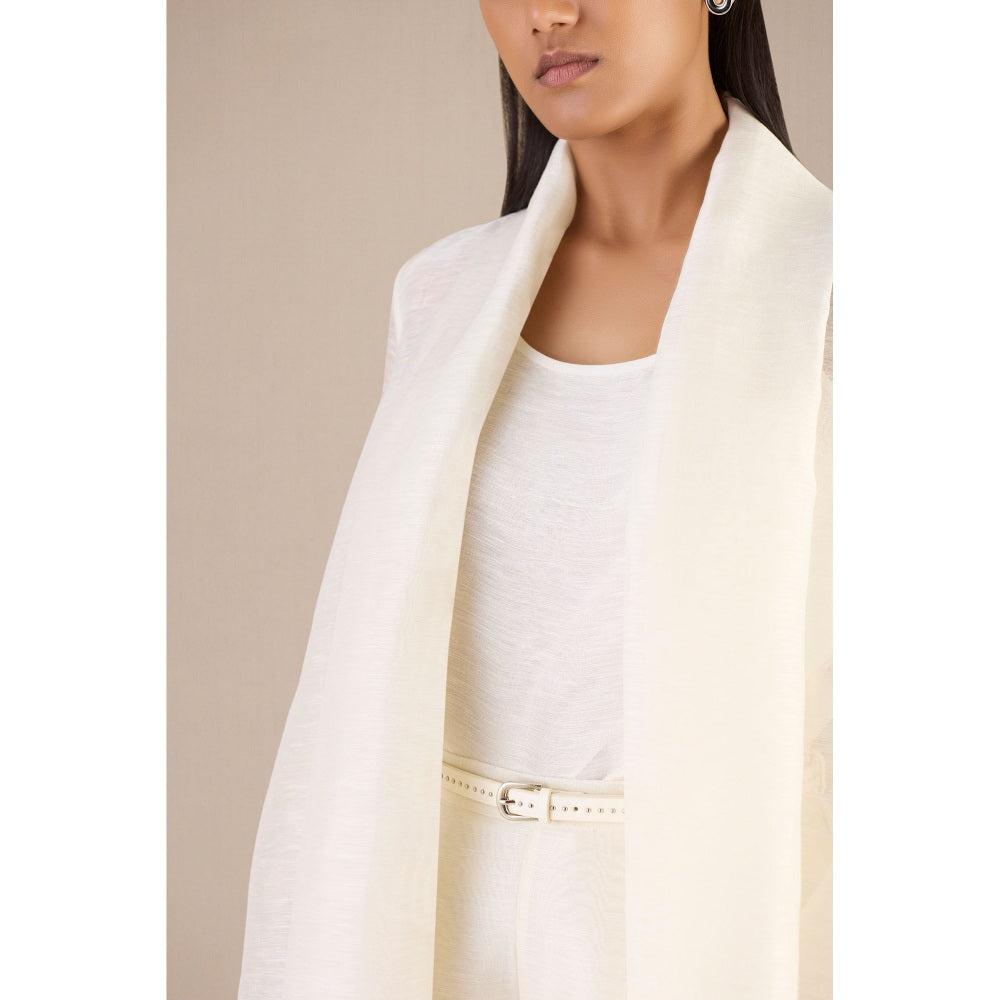 AMPM Unsa Throw with Inner, Belt & Palazzo (Set of 4)