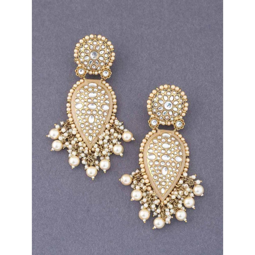 Amreli Jaipur Astra Polki Kundan Earrings