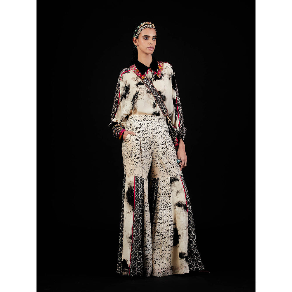 Aseem Kapoor Grey Mandala Shirt