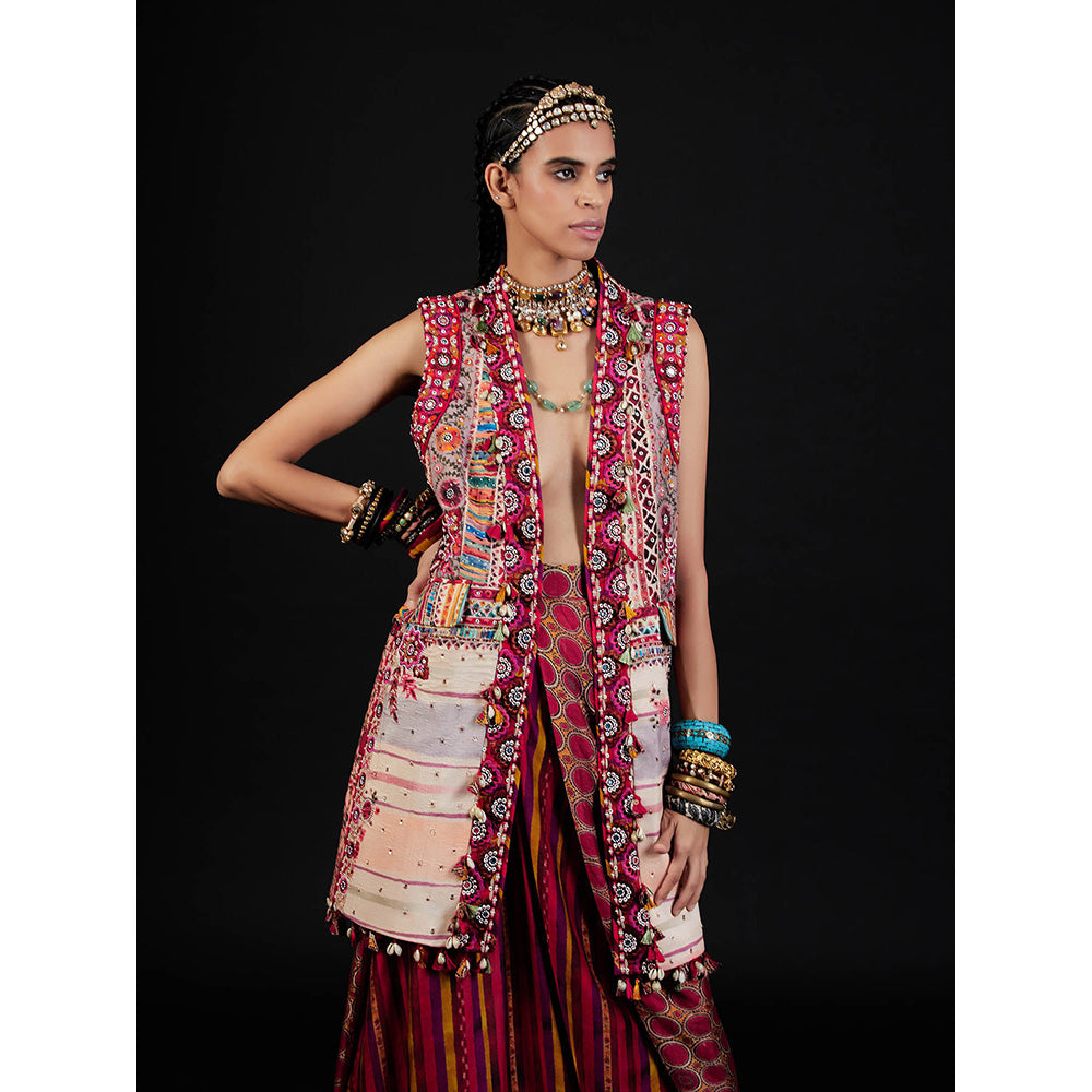 Aseem Kapoor Multi-Colour Ruhi Sleeveless Jacket