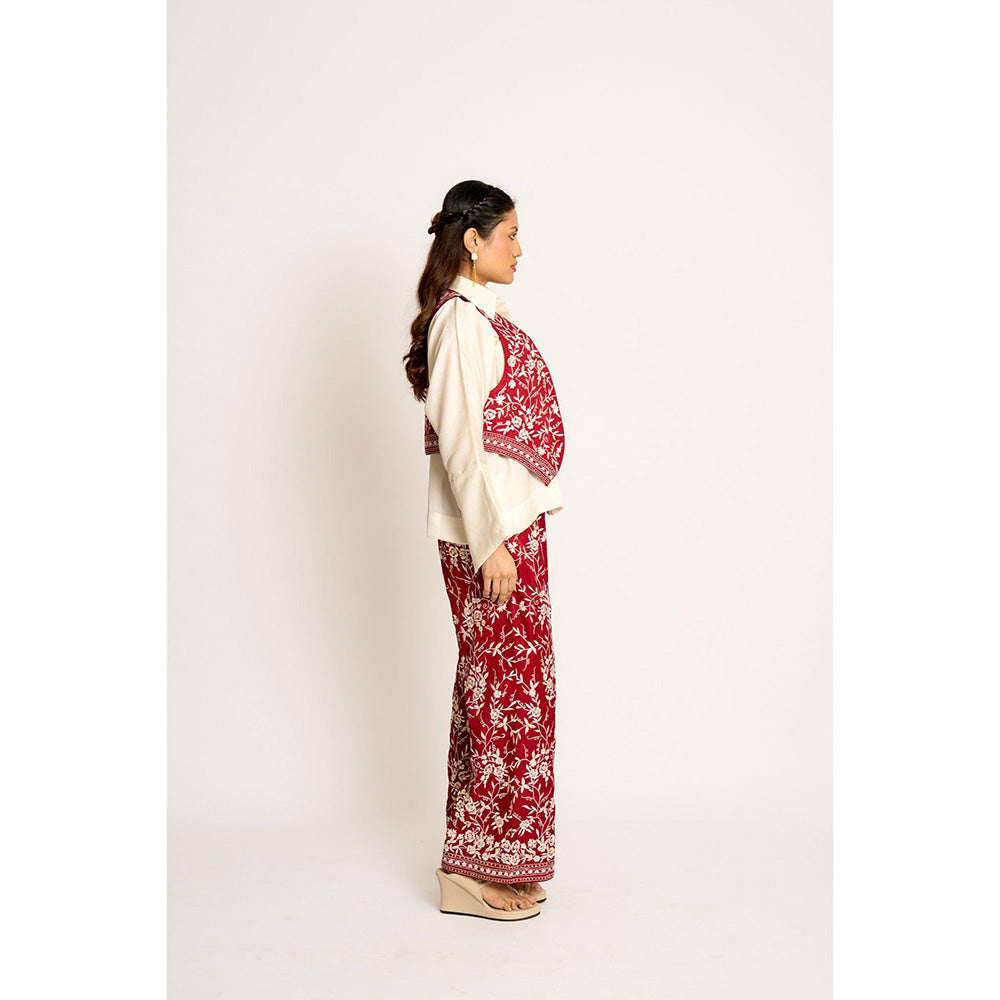 ASHTAR Blue Kalki Reversible Jacket