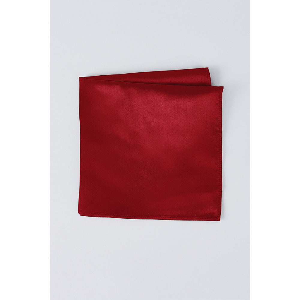 Bubber Couture Crimson Pocket Square