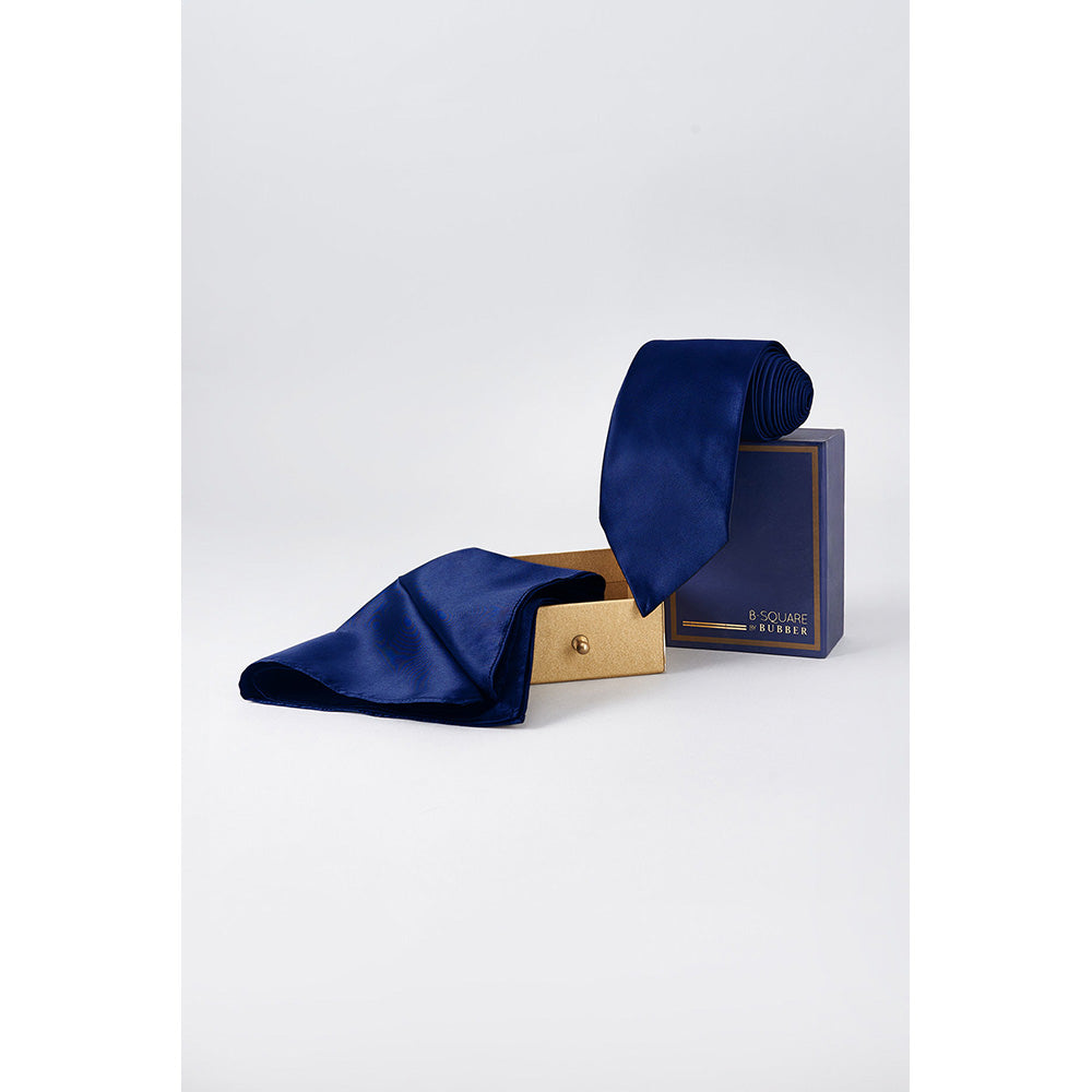 Bubber Couture Prussian Necktie and Pocket Square Set (Set of 2)