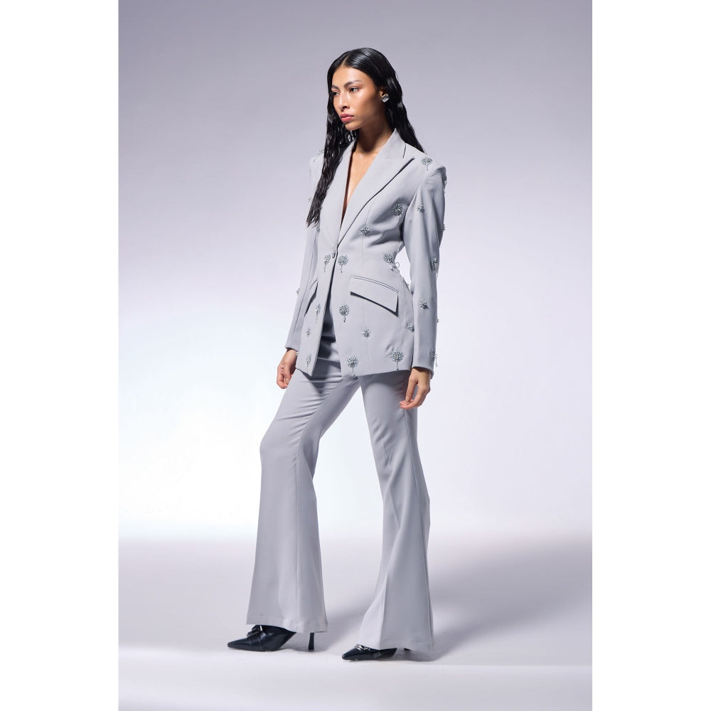 CILVR Grey Cosmos Ash Blazer
