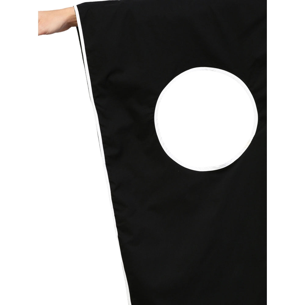 Echke Long Fitted Dress With Sleeve Hole Feature