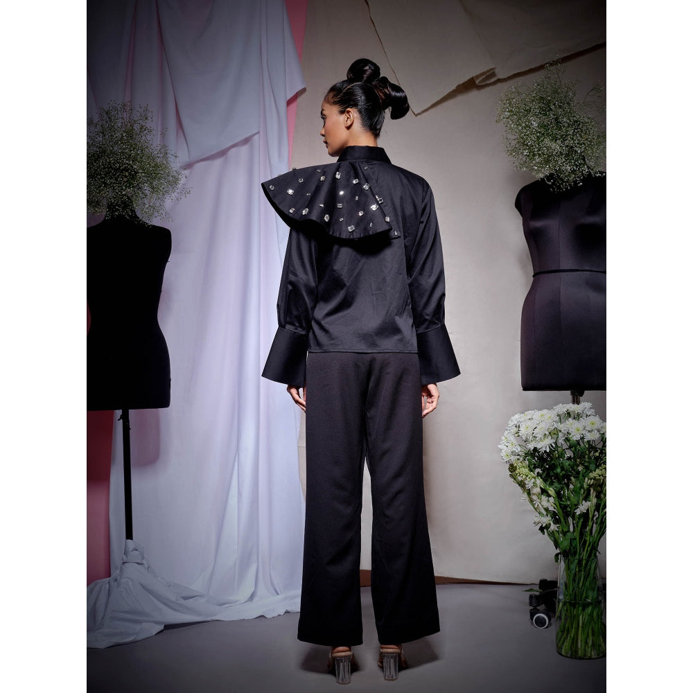 Echke Womens Black Shirt