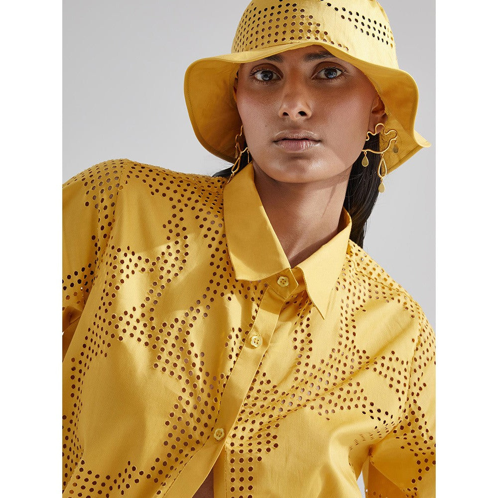 EchoStudio Sunflower Resort Shirt