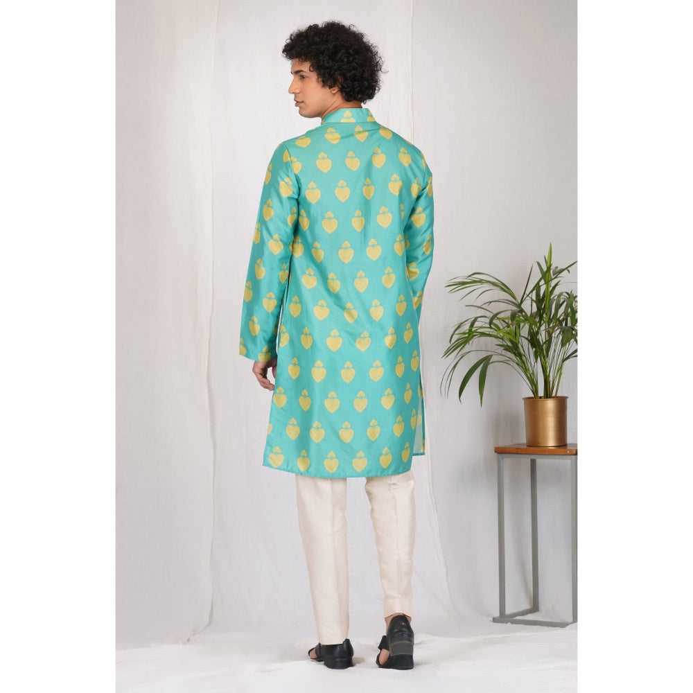 Eleven Brothers Minty Spade Kurta Set (Set of 2)