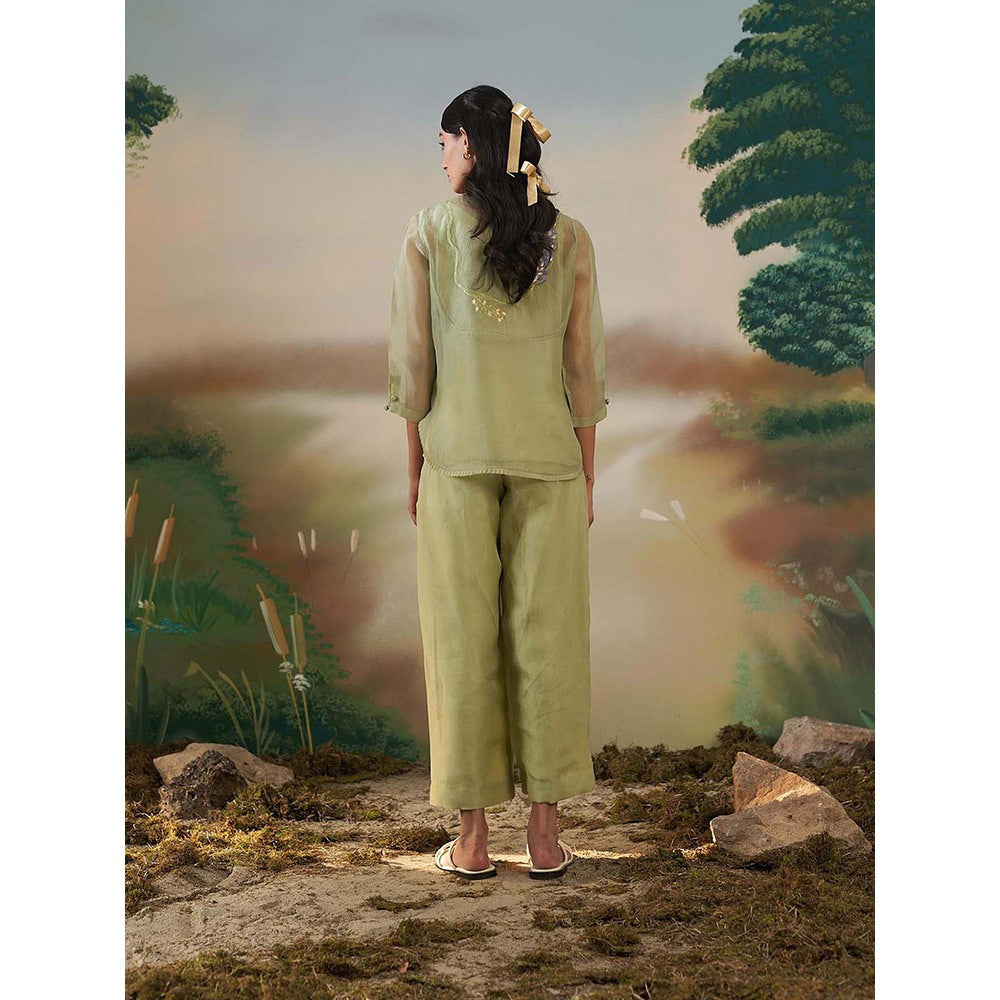FEBo6 Wildflower Green Co-Ord (Set of 3)