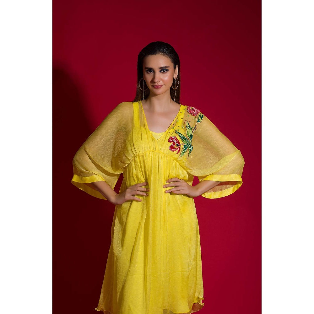 Firki by Sweta Yellow Daffodil Dress