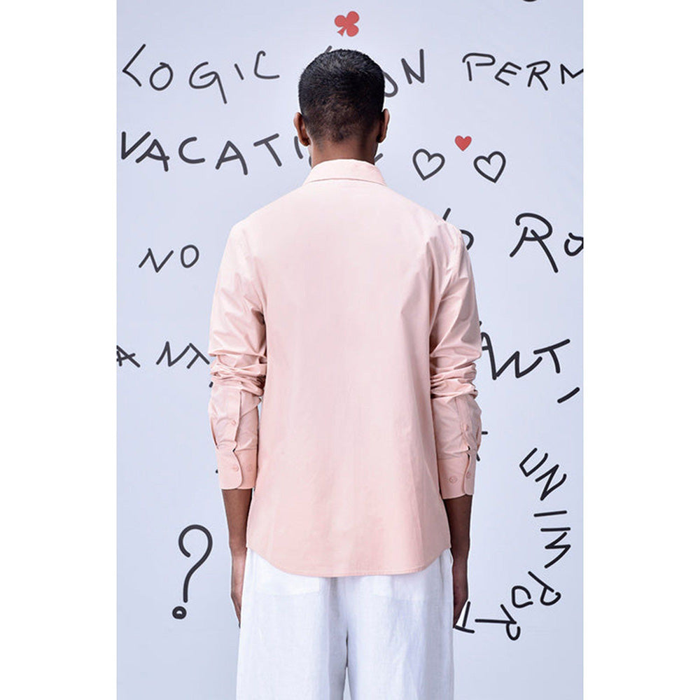 Genes Lecoanet Hemant Overlapping Pocket Regular Fit Shirt