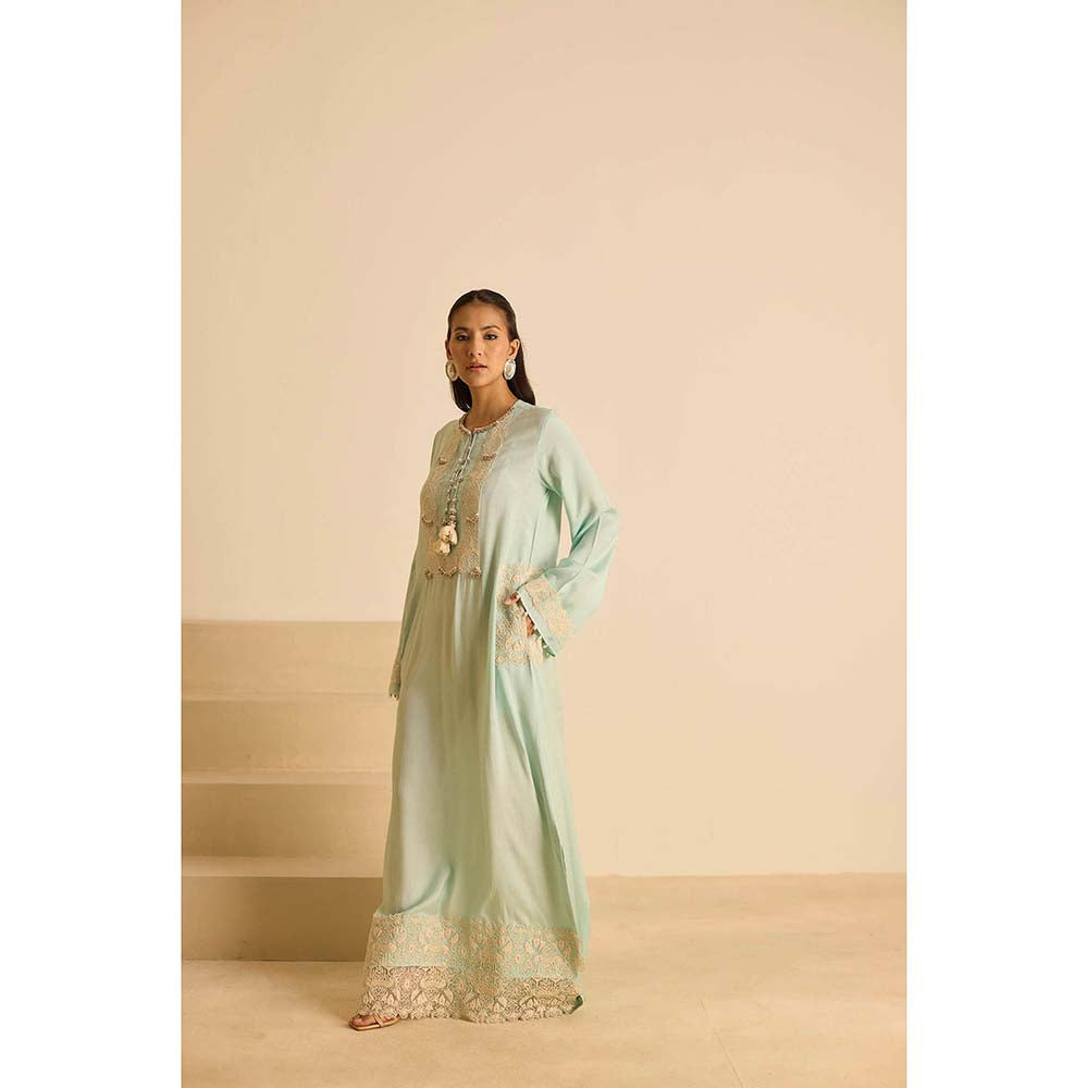 Inej Green Full Length Dress