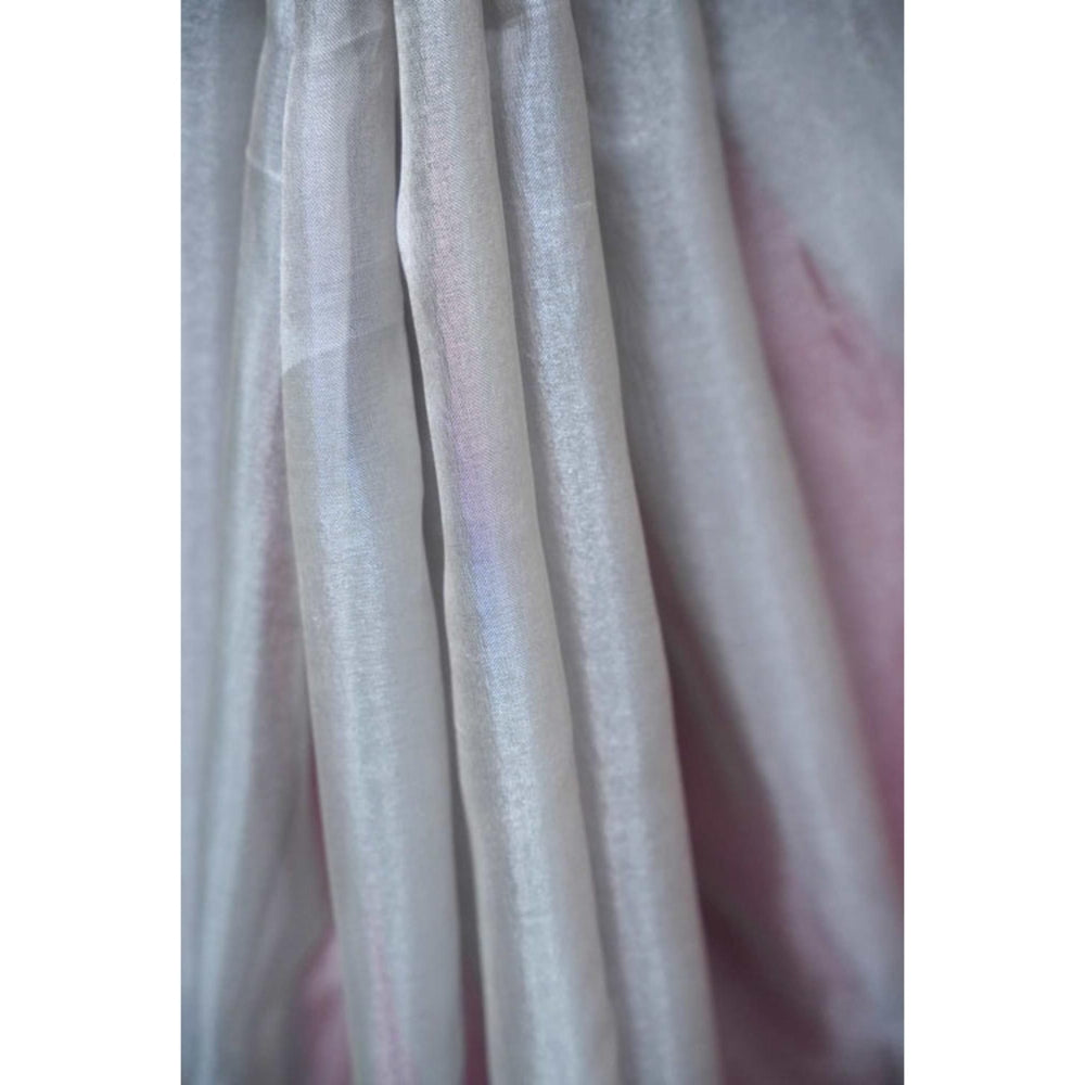 Isadora Life Soft Tissue Saree with Unstitched Blouse
