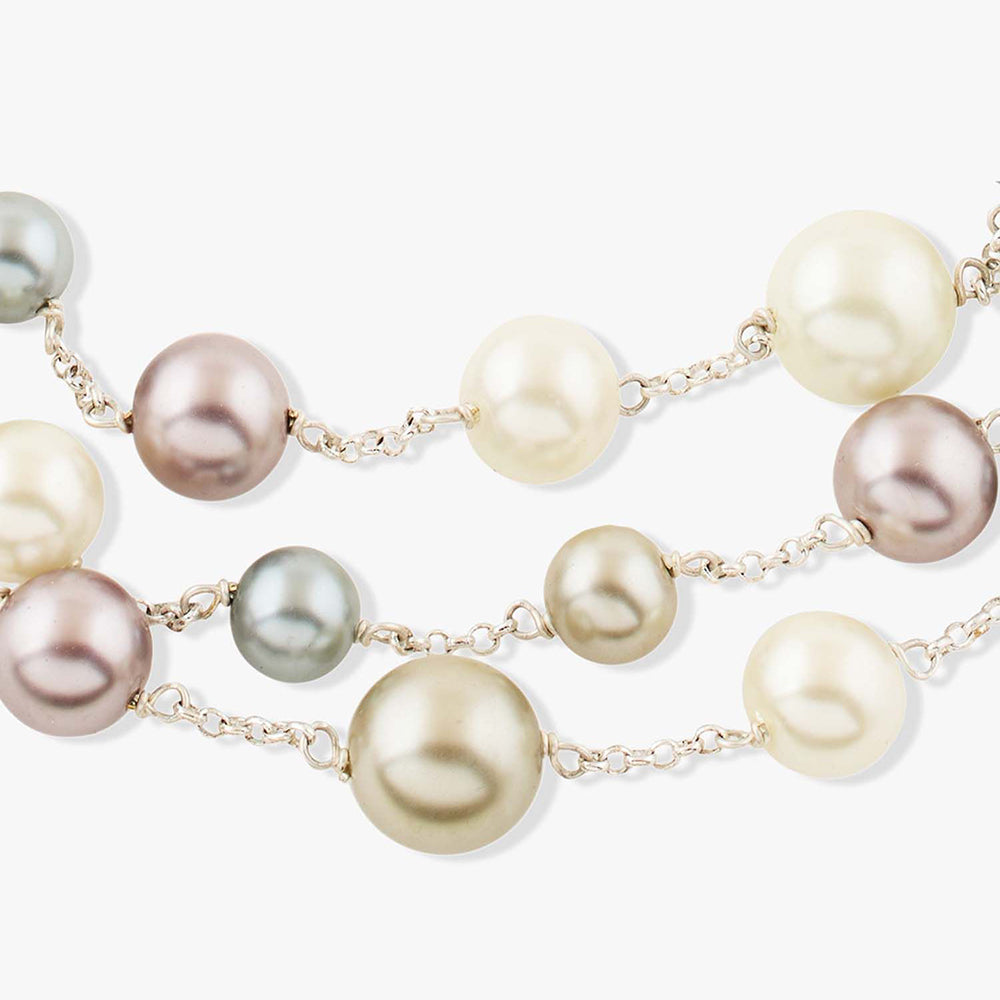 Joules By Radhika Nouren Multi-Color Pearl Necklace