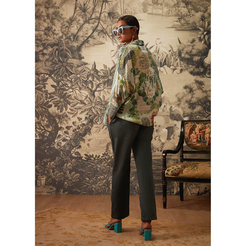 KALISTA Green Zoey Tunic