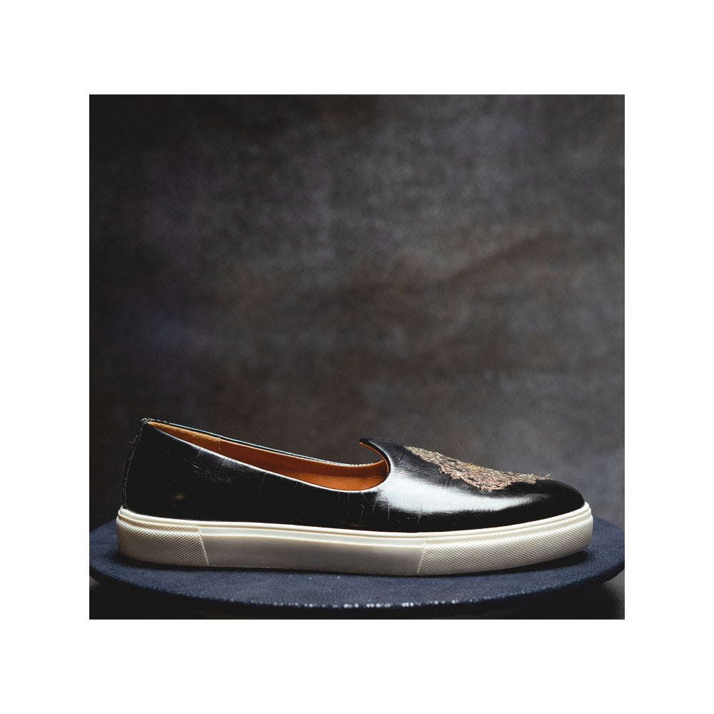 Kavith Sainaani Black Wedding Sneaker