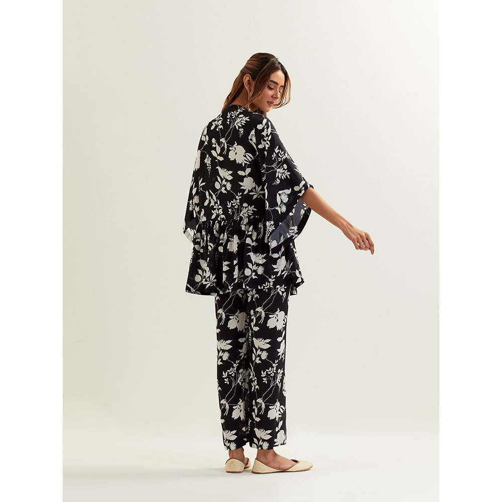 Label Earthen Black Bibha Co-Ord (Set of 2)