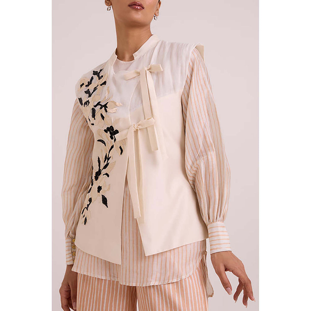 MADDER MUCH Monroe - Diwan Vest With Shirt And Pant Set