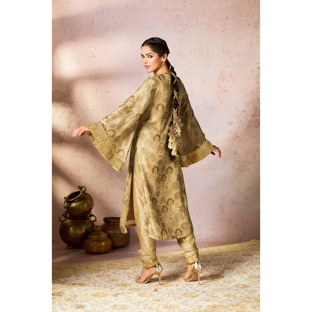 Masaba Beige Midnight Maze Kurta with Pant (Set of 2)