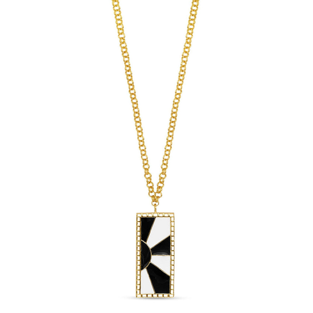MNSH Ray Black Pendant