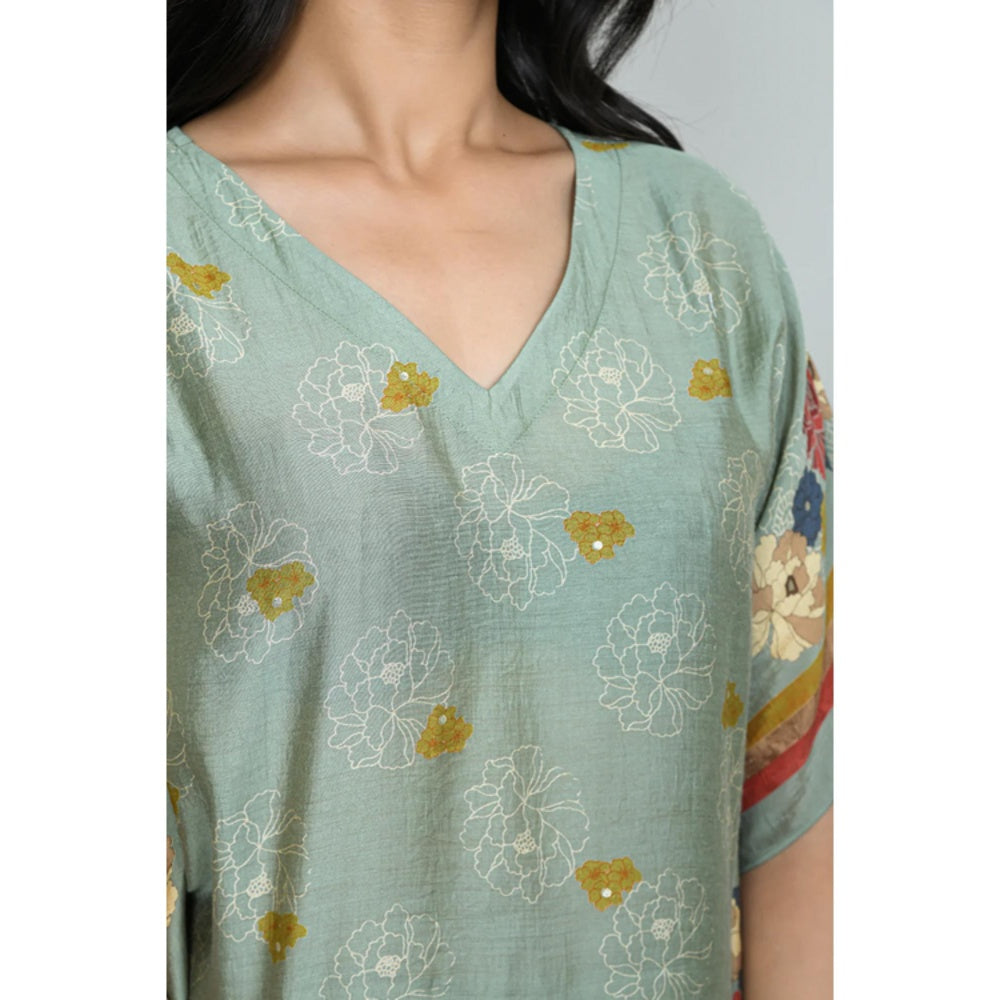 OMAANA Silk Sage Luxe Co-Ord's
