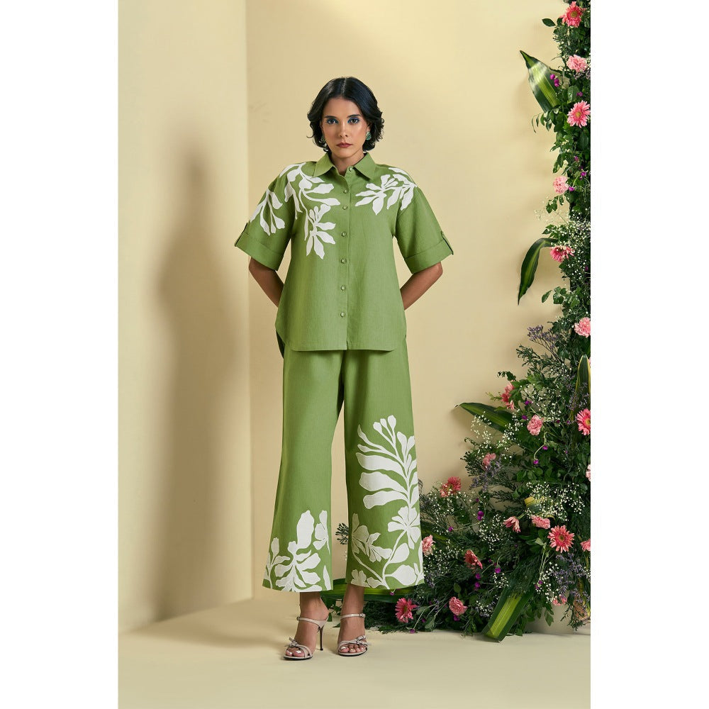 ORIGANI Green Soleil Shirt