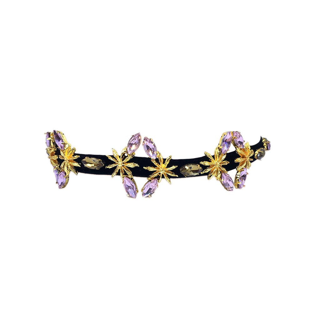 ORNAMAAS Moryan Star Anise Blush Pink Hair Band