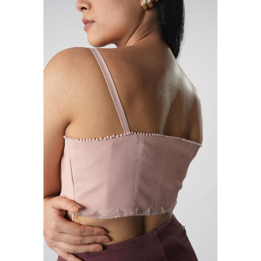Orthodox Peach Crop Top