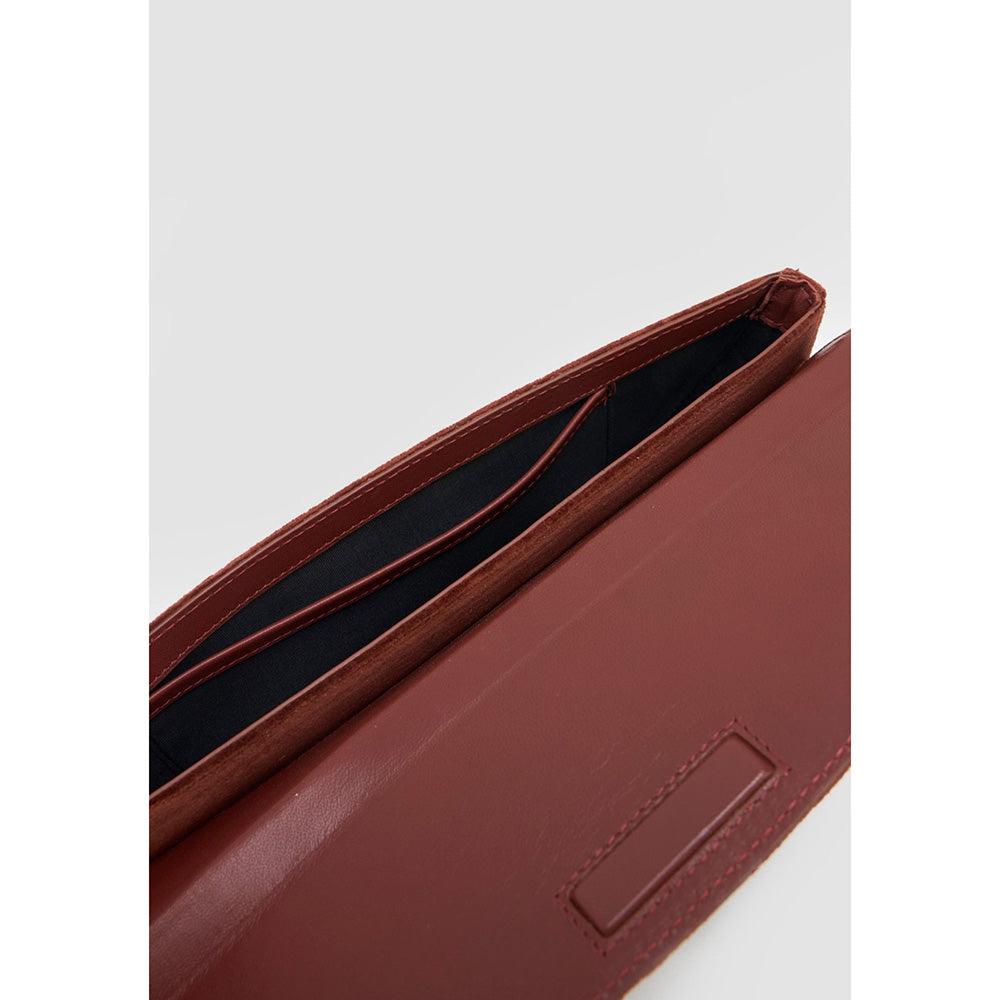 Perona Daisy Rust Clutch