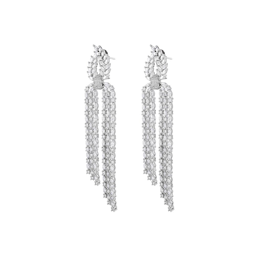 PRIHAN LUXURY Diamond Shoulder Dusters