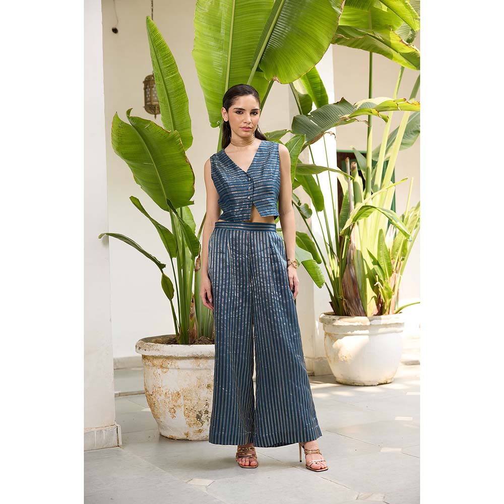 Raas Life Sabya Blue Pant