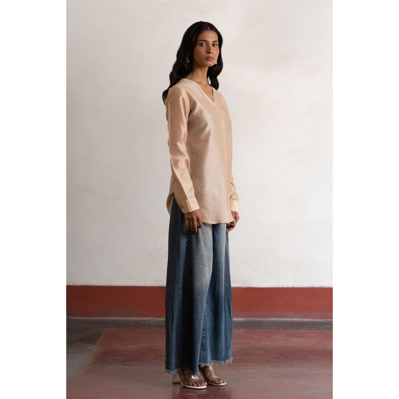 Saksham & Neharicka Mauve Sneha Top