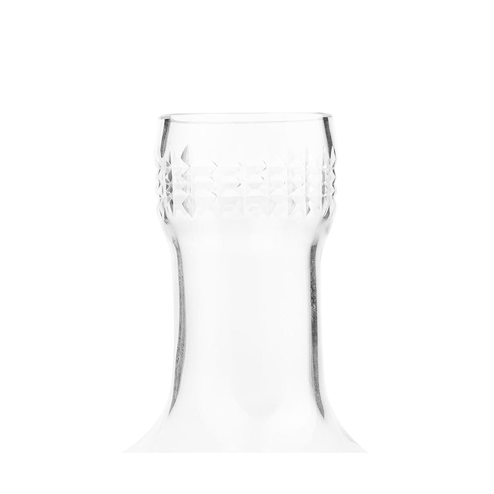 Shaze Grey Cage Decanter Gunmetal - For Wine Liquor Scotch Bourbon Vodka - 1000 Ml