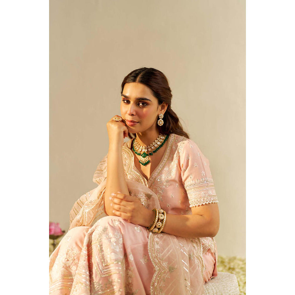 Sheetal Batra Sameeha - Short Kurta With Sharara And Dupatta