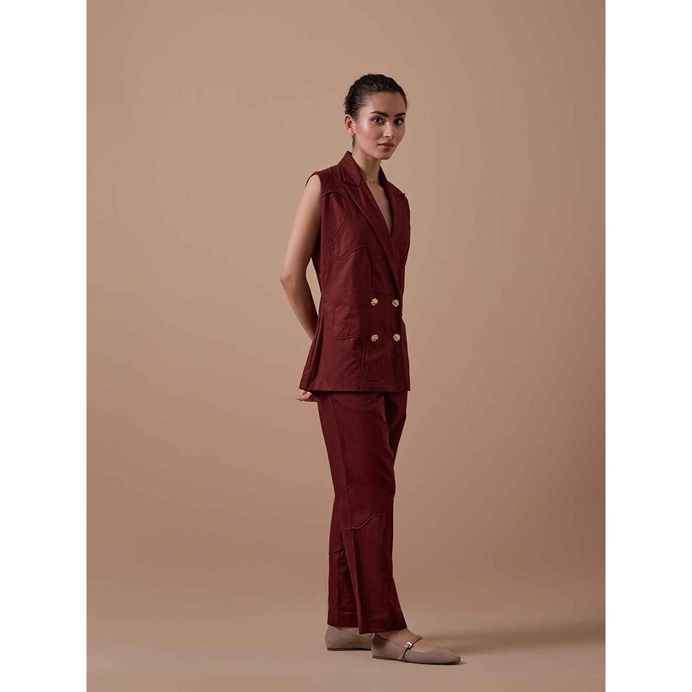 Shibui Dusk Pant - Maroon