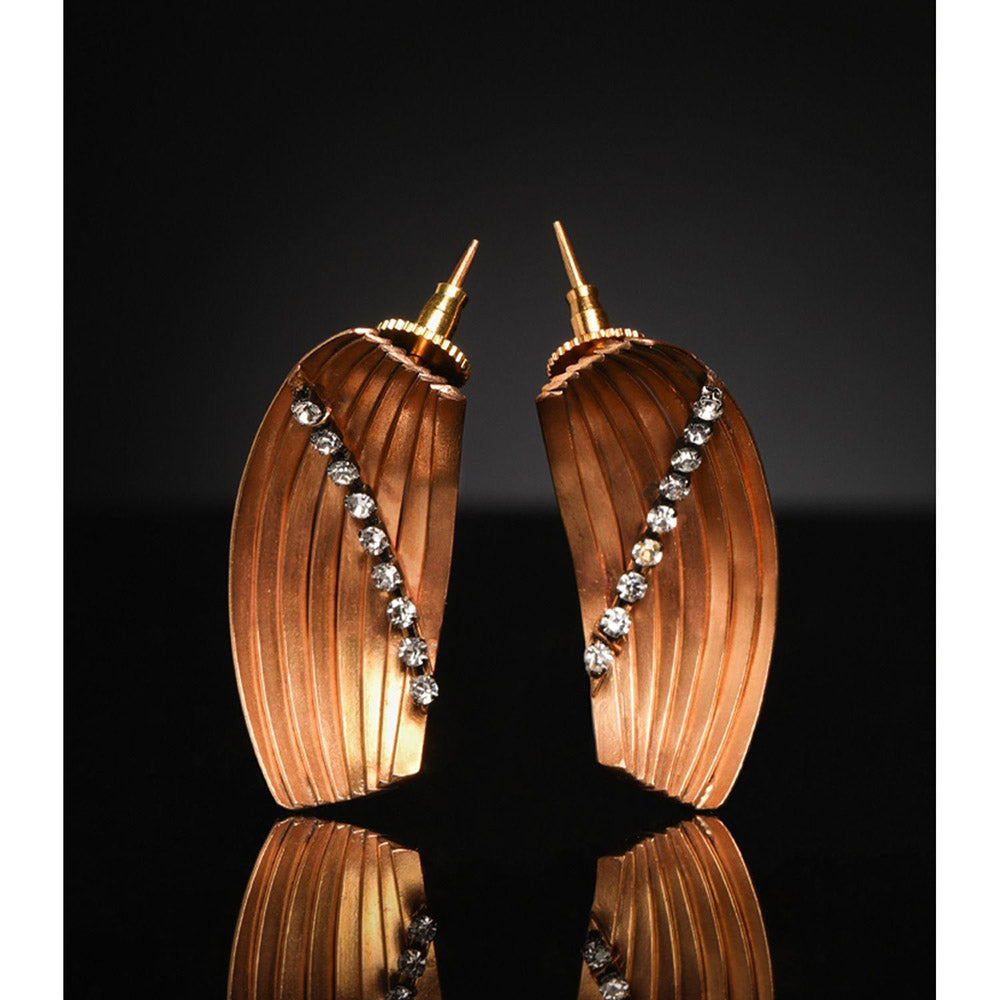 Suhani Pittie Gold Cane Earrings