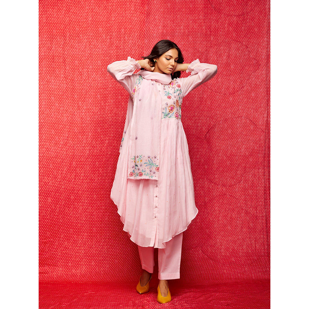 Swati Vijaivargie Rose Pink Pants