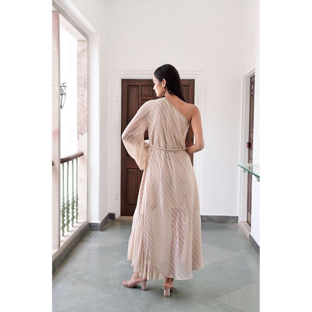 Taro India Ethnic Suhani Maxi Dress (Set of 3)