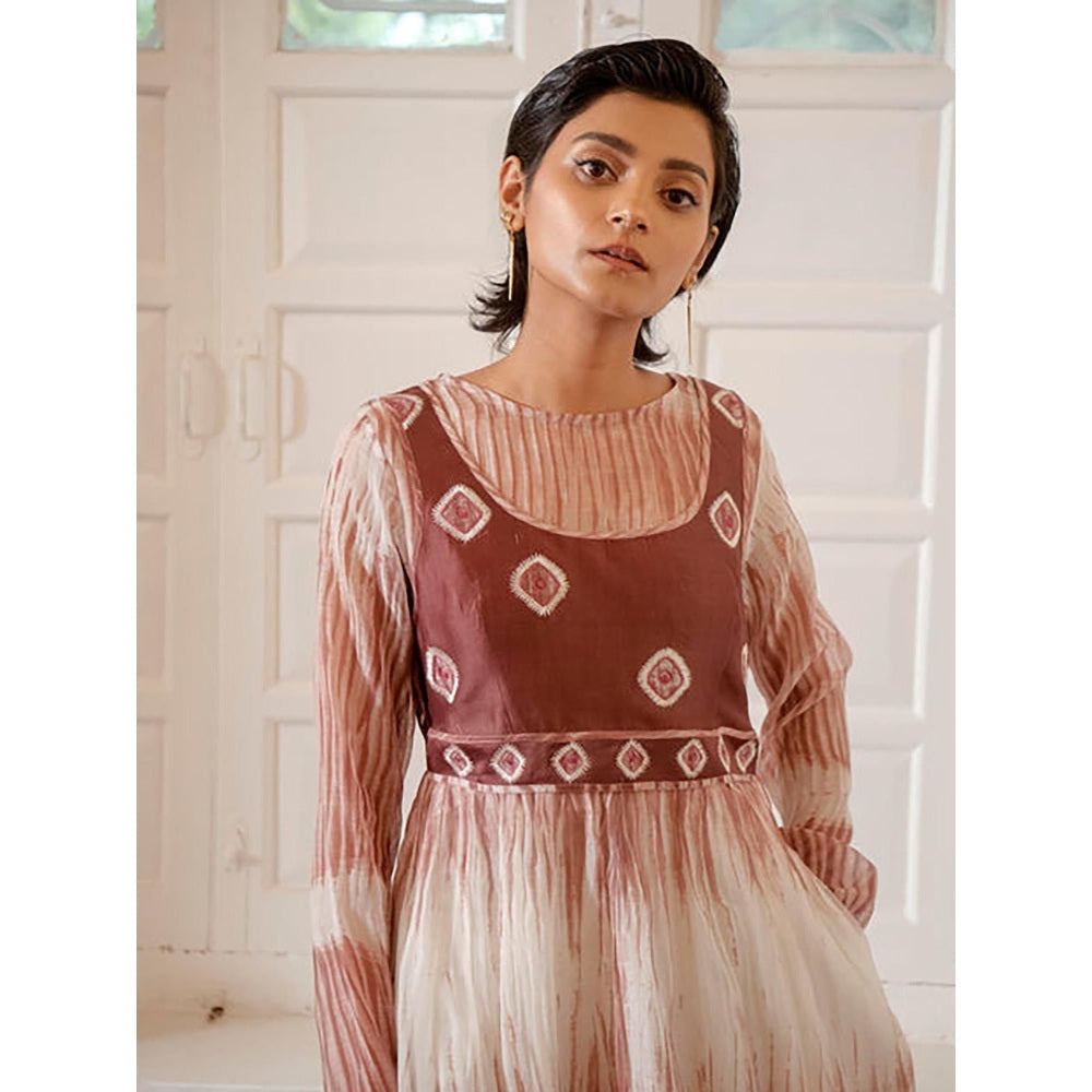 The Loom Art Roseate Bliss Maxi Dress