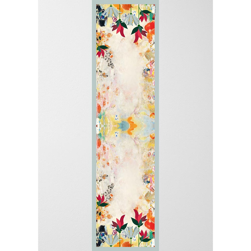 Thee Modern Roots Women Watercolour Dreams Silk Stole Ivory