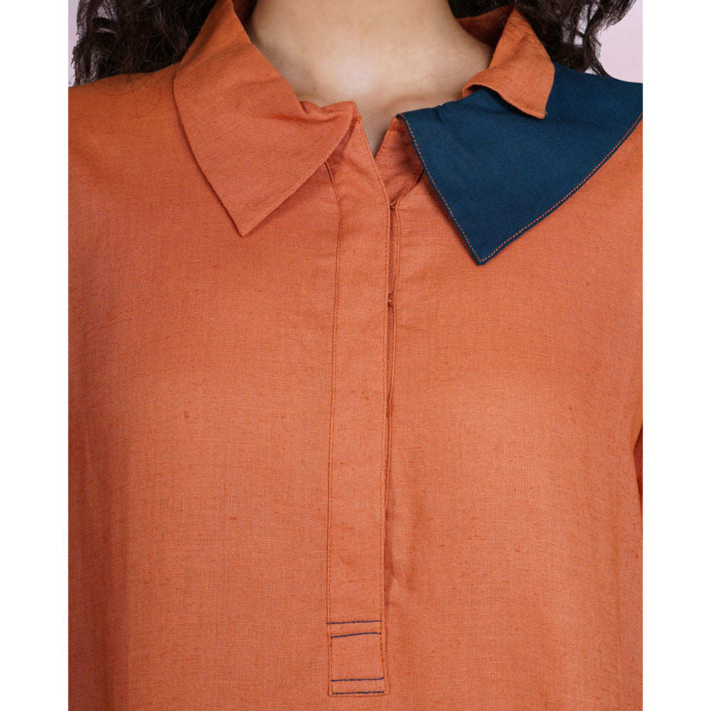 The House of Hemp Multi-Color Tide Crest Dress