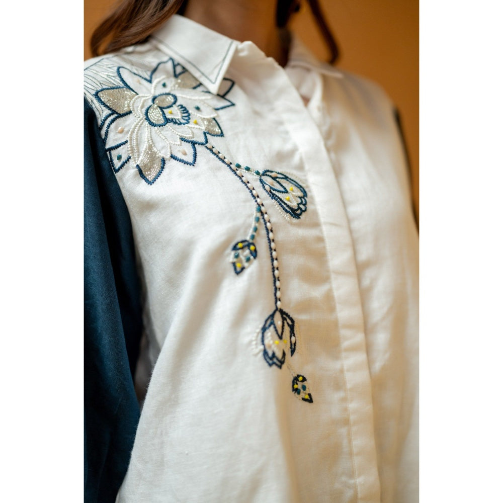 The House of Hemp White Meira Co-Ord Set