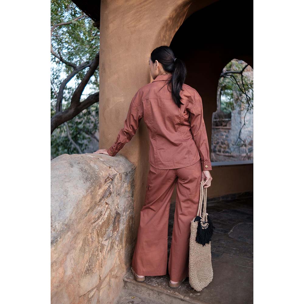 The Terra tribe Brown Arizona Shirt