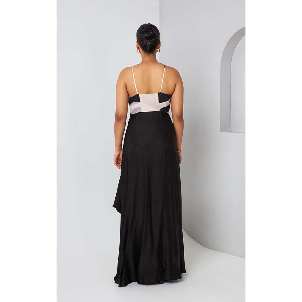 Vedika M Black Long Dress