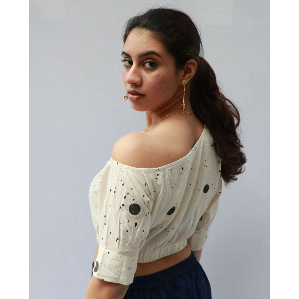 Chidiyaa Copy of Autumn Cotton Blouse Polka