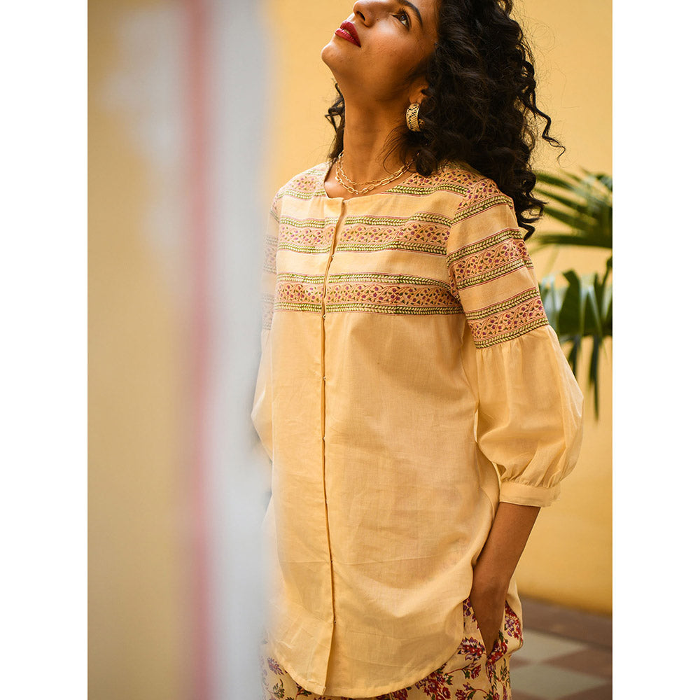 Gulaal Casual Carnation Co-Ord Set (Set of 2)