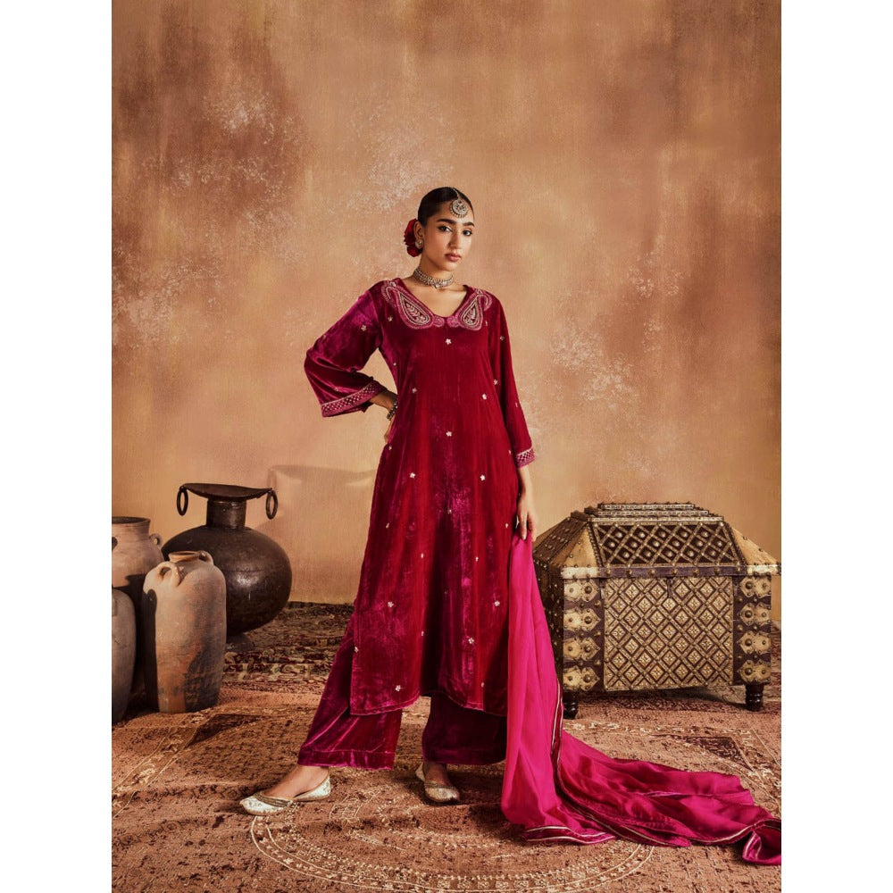 Roze Razia Pink Dupatta