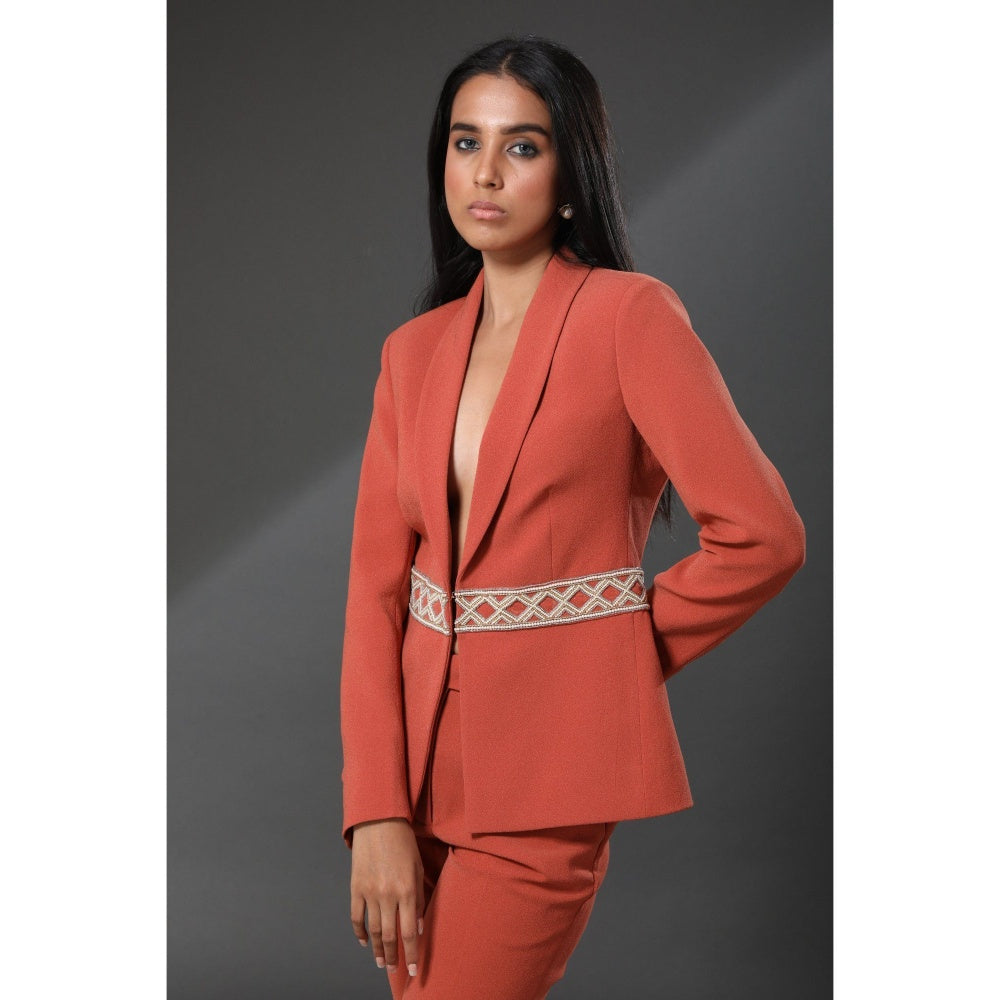 Zeefaa Crease Resistant Italian Moss Trousers