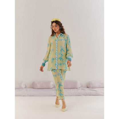 172 Threads Sea Green Bloom Co-Ord (Set of 2)