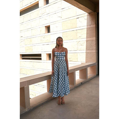 Aapro Label Checks Aura Dress